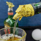 Zinc Alloy Animal Head Wine Pourer - Decorative Bottle Pour Spout & Stopper (Deer, Elk, Lion, Leopard, Wolf, Eagle, Dragon)