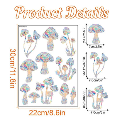 Rainbow Suncatcher Window Stickers – PVC Prism Decals