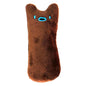 Interactive Catnip Plush Chew Toy for Cats — Teeth-Cleaning Squeaky Toy for Kittens & Adult Cats