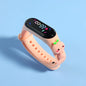 Kids Touch LED Waterproof Digital Watch for Girls – Silicone Sports Bracelet, Shock Resistant, Backlight
