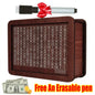Handmade Wooden Money Box with 10,000 Savings Goal Counter – Reusable Piggy Bank for Kids & Adults
