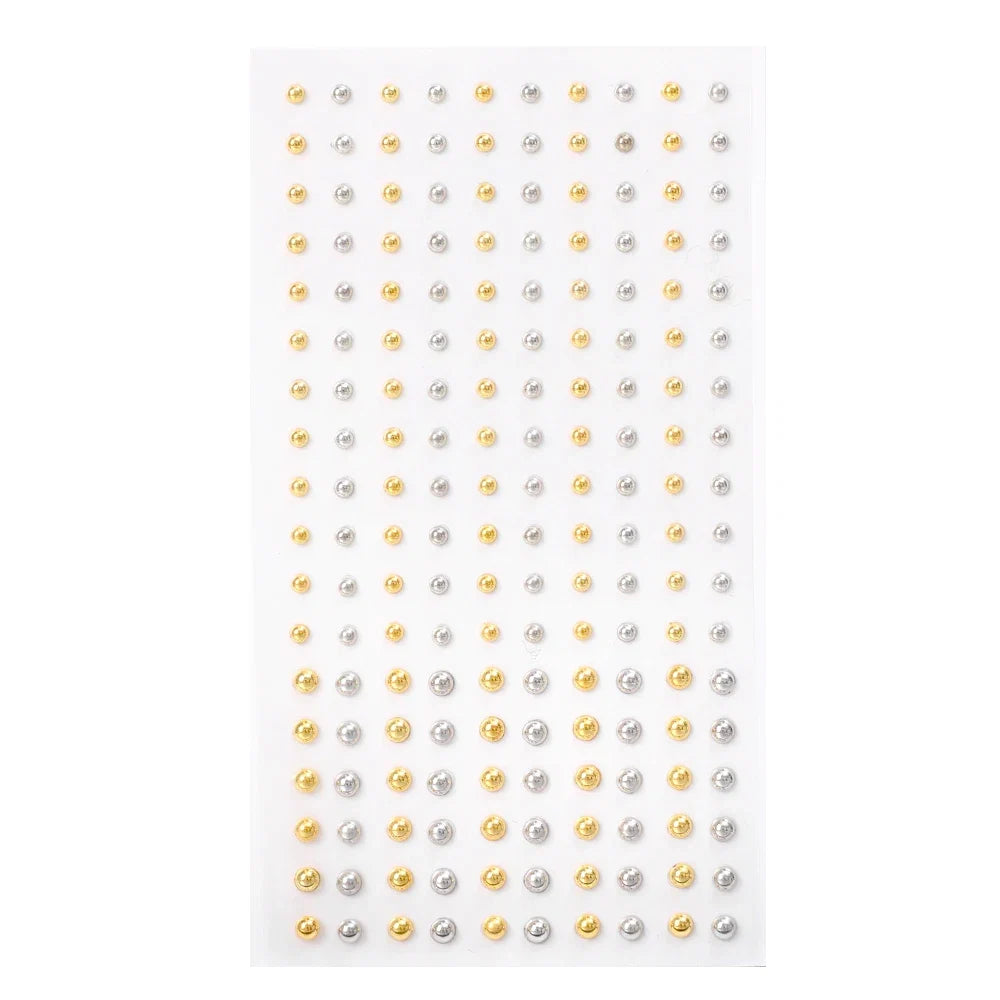 58pcs Non Piercing Lip Nails Sticker Selfadhesive Waterproof Reusable