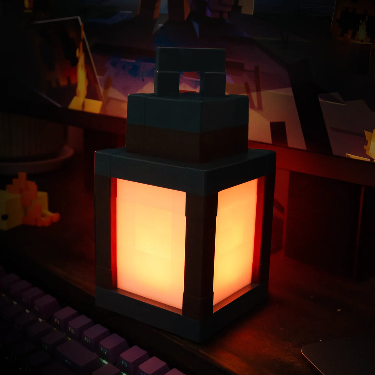 Pixel Style 16-Color Rechargeable Lantern