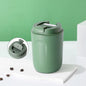 Mini 220ml (7.4 fl oz) Insulated Stainless Steel Travel Mug, Vacuum Coffee Tumbler, Portable Thermos
