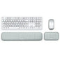 2-Piece Memory Foam Wrist Rest Set — Ergonomic Keyboard & Mouse Support with Non-Slip Base for Laptop & Desktop
