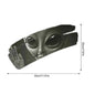 3D Alien Cracked Car Vinyl Sticker Decal Self-Adhesive Scratch Cover — 11.8 x 7.87 cm (4.65 x 3.10 in)