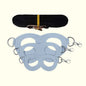4-Pack Small Pet Harness and Leash Set - Escape-Proof Adjustable Collar for Hamsters, Sugar Gliders, Squirrels