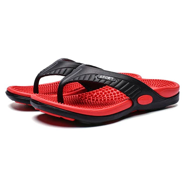 Men's Massage EVA Flip Flops – Breathable Beach Sandals, High Elasticity EVA Insoles, Sizes EU 40–46