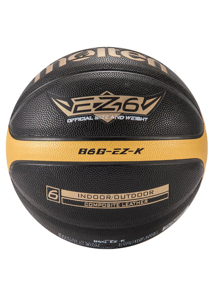 Official PU Basketball — Indoor/Outdoor Training, Sizes 5/6/7