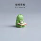 1pc Cartoon Cat Frog Bear Yellow Chair Computer Model Office Ornament Mini Home Decor Crafts Accessories Desktop Figurines Gift