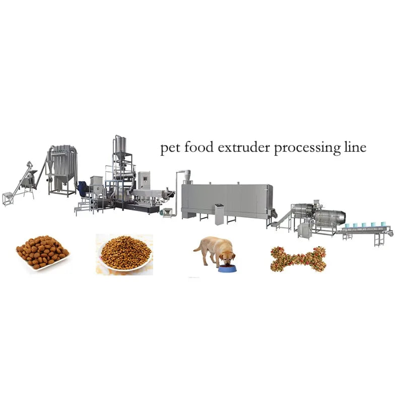 Automatic Pet Food Machine for Dog Cat Food Making Machine
