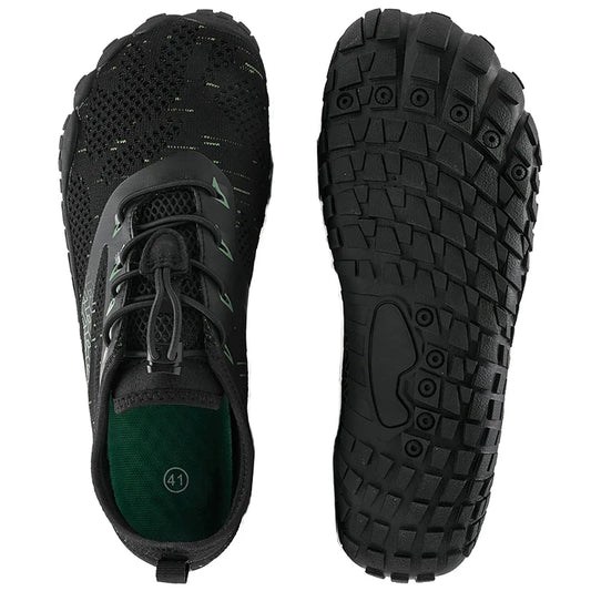 Men's Breathable Cotton Lace-Up Casual Shoes Lightweight EVA Sole Spring/Autumn