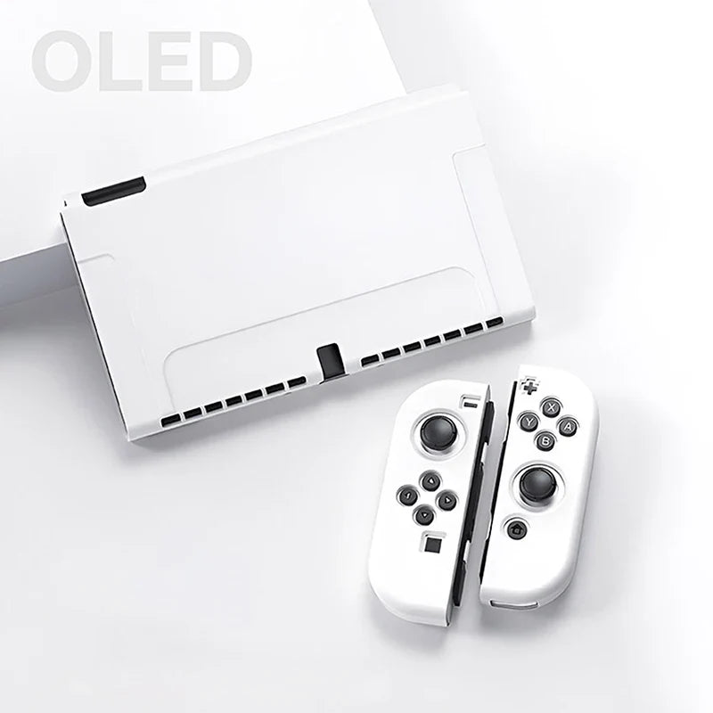 NEW SALE Protective Case Compatible With  Switch OLED Console And Joy-Cons, Switch Can Be Inserted In Dock With Shell