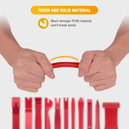 Car Interior Trim Removal Tool Kit — Non-Scratch Pry Tools for Door Clips, Fasteners, Dashboards & Audio Panels