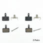 2/4/12-Pair Hydraulic Disc Brake Pads for Mountain Bikes — Resin, Semi-Metal & Ceramic Options