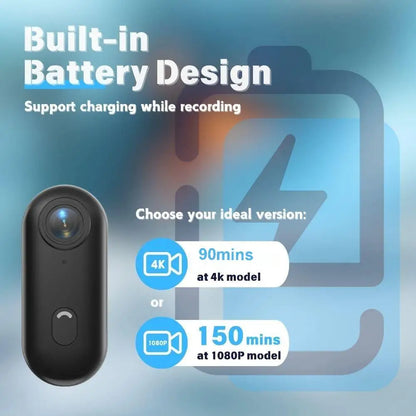 4K Mini Vlog Camera with WiFi