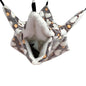 Fleece Hammock Hideout for Small Pets - Hamster, Guinea Pig, Sugar Glider, Rat | 20x20 cm (7.9x7.9 in) & 34x34 cm (13.4x13.4 in)