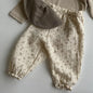 Organic Cotton Baby Pants – Soft Muslin Bloomers for Newborns & Toddlers, Elastic Mid Waist, Cute Animal & Floral Prints