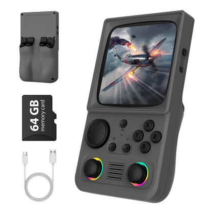AISLPC RG40 MAX Retro Handheld Game Console - Hall Effect Joysticks, 22000+ Games, 4.0" IPS, EmuELEC, Wi-Fi, 64/128GB