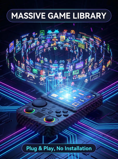 AISLPC R36T MAX Retro Handheld Game Console - 4.0" IPS, 18000+ Games, 27+ Emulators, Wi-Fi, 4000mAh, EmuELEC