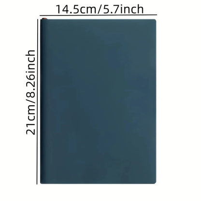 A5 PU Leather Softcover Notebook - Waterproof Writing Journal, Diary & Travel Planner for Office, School & Everyday Use