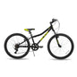 20-Inch Kids Mountain Bike with Front Suspension, Youth Bicycle for Ages 7+, Front V-Brake & Rear Brake — Boys & Girls, Multiple Colors