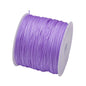 50 Yards 0.8mm Braided Nylon Cord – Durable Satin String for Jewelry Making, Beading, Macrame, Chinese Knot & DIY Crafts