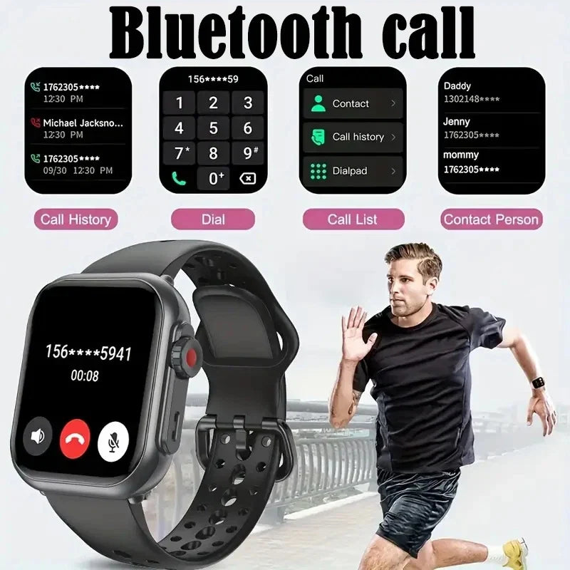 2026 New 1000 mAh Smart Watch Men Women 1.85“HD AMOLED GPS track Full Touch Screen IP68 Waterproof Bluetooth Call SmartWatch Man