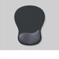 Ergonomic Gel Wrist Mouse Pad — Pain Relief, Smooth Fabric Surface & Non-Slip PU Base