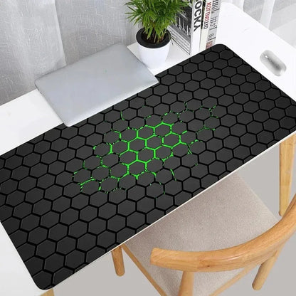 Hexagon Pattern Gaming Mouse Pad, 3 Sizes