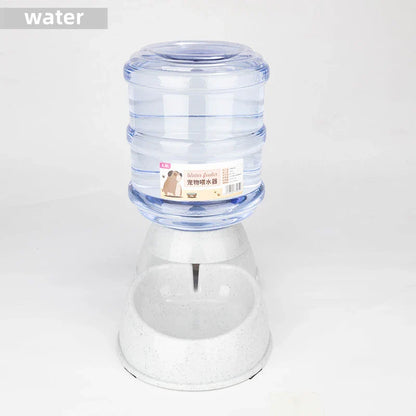 Large Capacity Automatic Pet Food and Water Bowl for Dogs & Cats