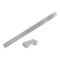 Portable Woodworking Positioning Stop Block with Steel Ruler – Measuring & Marking Gauge for Carpentry