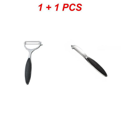 Multi-Function Stainless Steel Vegetable and Fruit Peeler Y & I Handheld Grater and Potato Peeler