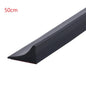Silicone Shower & Kitchen Water Barrier Strip – Water Stopper Seal, 30/50/80/100/200 cm (11.8–78.7 in) – Transparent/Grey/Black/White