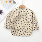 Waterproof Long Sleeve Baby Feeding Bib with Pocket — Toddler Art Smock & Burp Cloth, Unisex (1-3 Years)