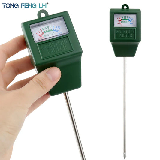 3-in-1 Soil Moisture Meter Probe - Analog Moisture Tester Hygrometer for Plants, Garden & Hydroponics