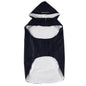 Waterproof Dog Raincoat Hoodie with Reflective Stripe, Leash Hole & Storage Pocket Sizes S-6XL