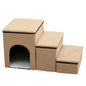 Foldable Pet Stairs with Storage Box and Non-Slip Pads — 3-Size Dog & Cat Ramp Set for Beds, Sofas, Indoor/Outdoor