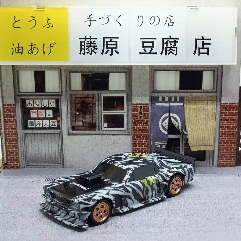 1/43 4WD 2.4G RC Drift Car with Gyro-Free Racing Setup