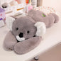 Plush Animal Cushion Pillow 60cm & 65cm - Koala, Capybara, Bear, Dinosaur, Raccoon, Frog, Turtle, Sika Deer