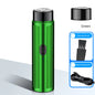 Mini Rechargeable Electric Shaver – Portable Facial & Body Razor for Women & Men, Rotary Detachable Washable Head, LED Display