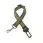 Adjustable Pet Seat Belt for Dogs & Cats 17.7–28.3 in (45–72 cm) Nylon Car Safety Restraint with Quick-Release Clip