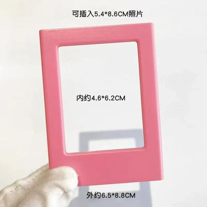 New Magnetic Picture Frames for Refrigerator 3 Inch Fridge Color Photo Frame Magnets Album Valentine's Day Gift Anniversary