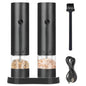 Rechargeable Electric Salt & Pepper Grinder – Adjustable Coarseness, Large Capacity Auto Spice Mill for Kitchen