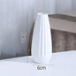 White Ceramic Bud Vase Nordic Matte Decorative Vase for Home Living Room Tabletop Flower Arrangements Photo Props
