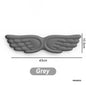 Angel Wing Memory Foam Wrist Rest & Mouse Pad for Mechanical Keyboard and Laptop — Ergonomic Wrist Support