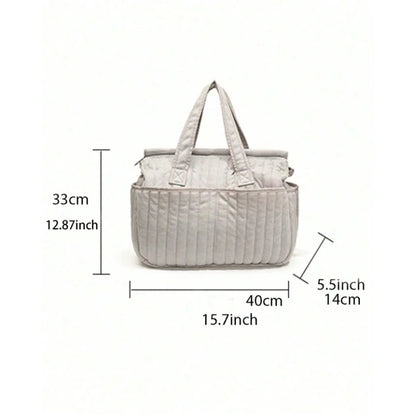 Waterproof Multi-Functional Diaper Backpack and Nursing Changing Tote – Large (12–20 in / 30–50 cm)