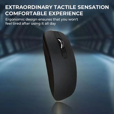 Ultra-thin 2.4G Wireless Keyboard Mouse Set with Keyboard Film Computer Office Gaming Silent Keyboard and Mouse（No Battery）