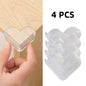 Transparent Baby Safety Strip with Double-Sided Tape for Furniture
