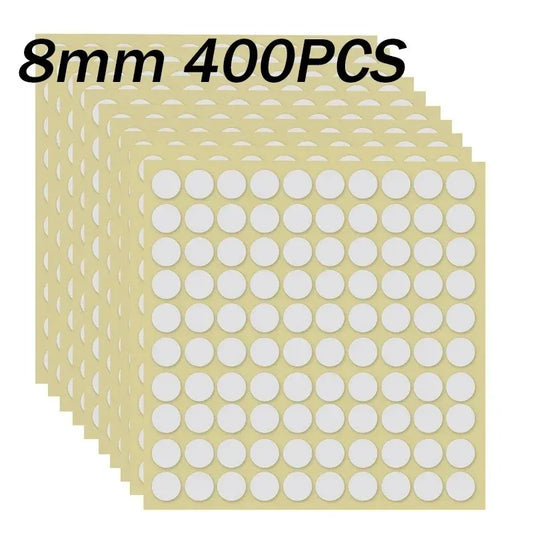 100/200/300/400 PCS Candle Wick Stickers - Heat Resistant Double-Sided Foam Adhesive Dots for DIY Candle Making